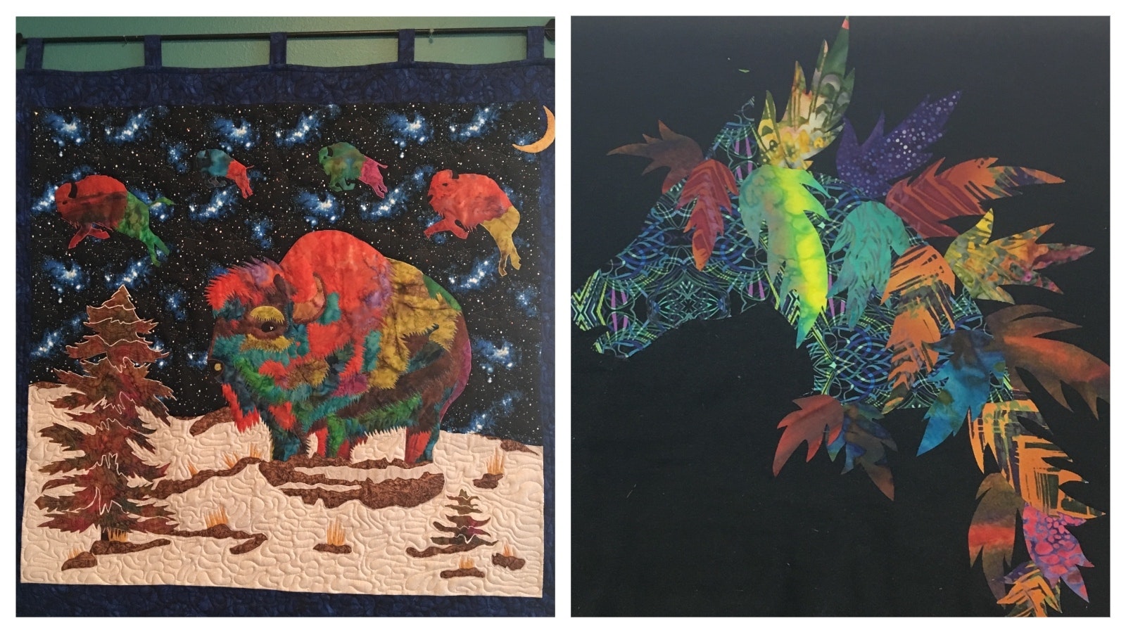 Jo Orchard of Ten Sleep is inspired by Wyoming’s colors, the tribal stories of the old ways, and through visits to museums to create her original art that ranges from buckskin dresses to quilted masterpieces.