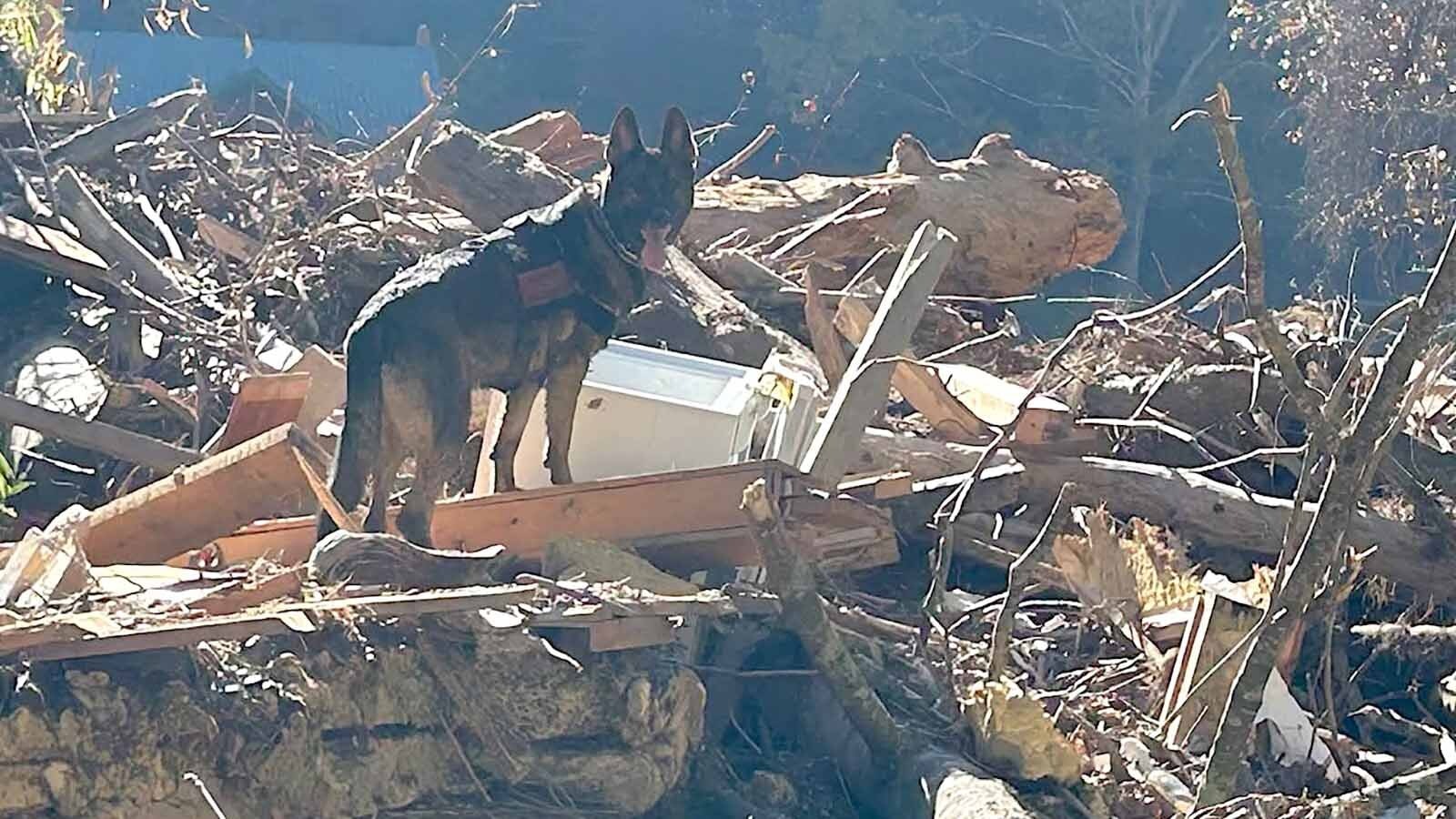 Bueno worked the aftermath of Hurricane Helene in North Carolina.