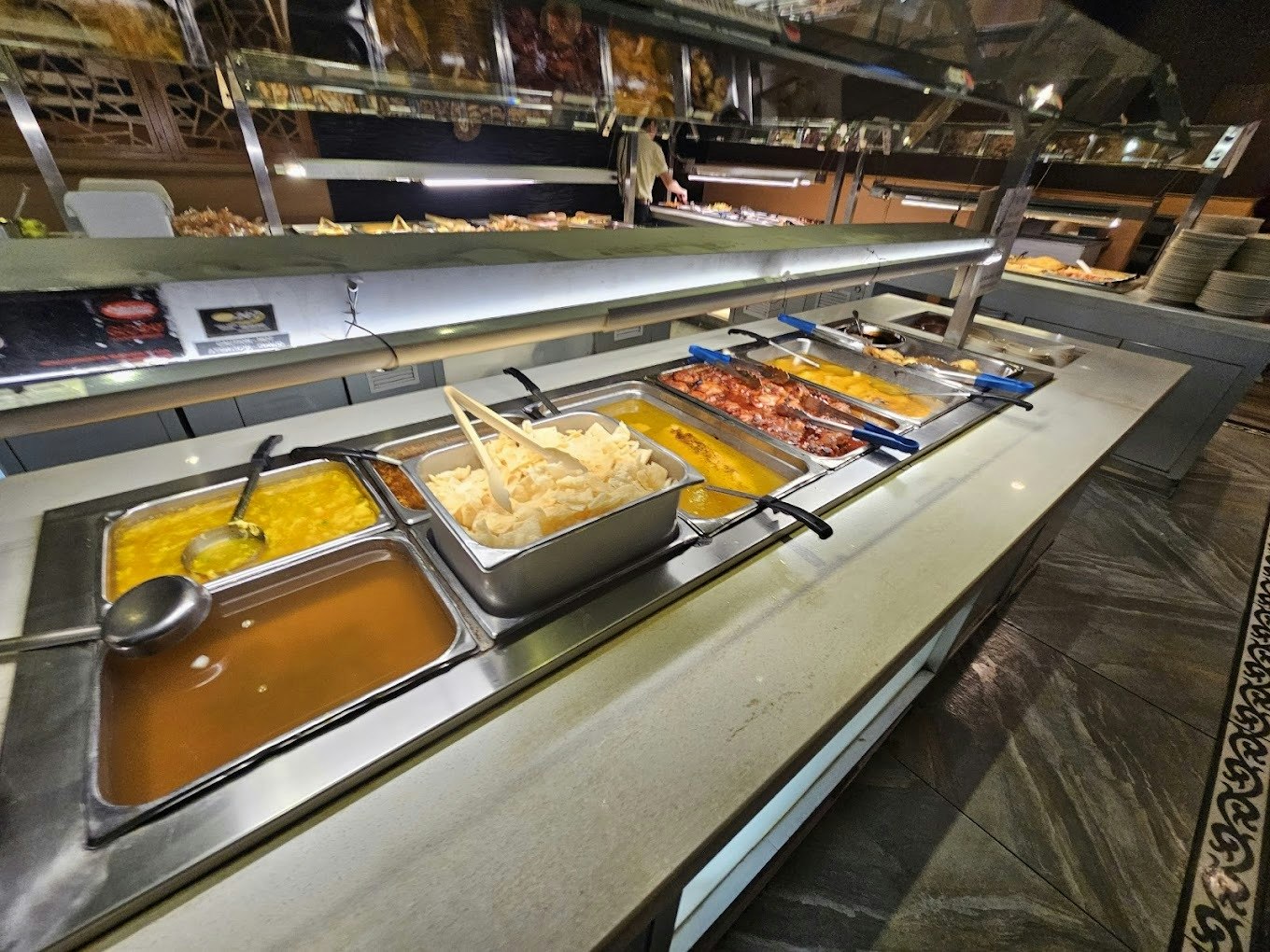 The expansive selection at China Buffet in Cheyenne.