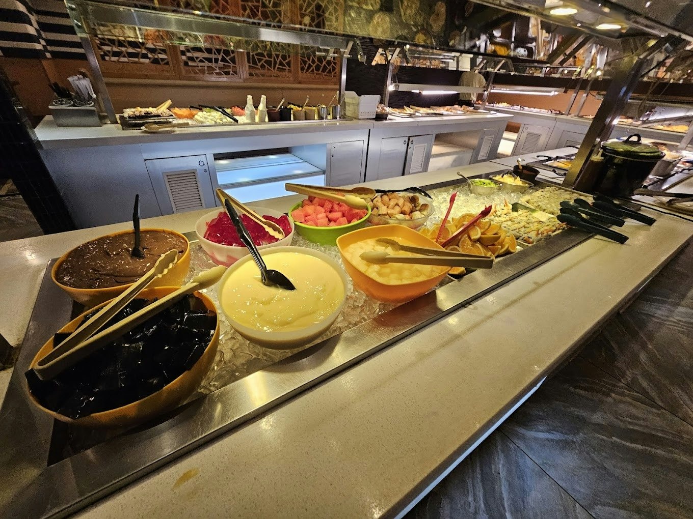 The expansive selection at China Buffet in Cheyenne.