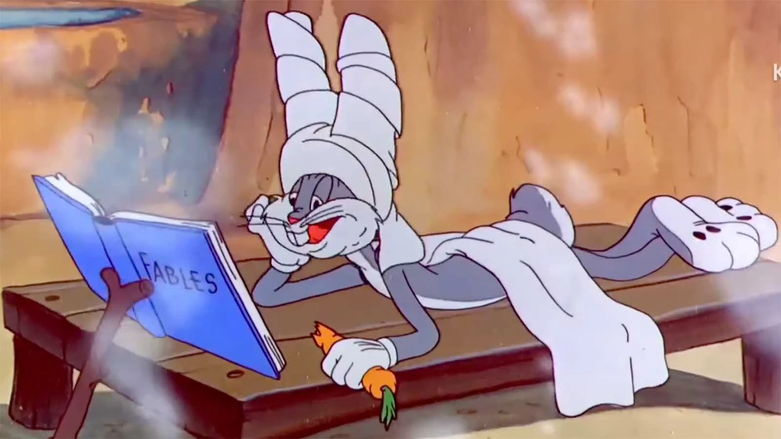 Bugs Bunny raced Cecil Turtle through a fictional Yellowstone National Park in the 1947 Looney Tunes short “Rabbit Transit.” It was the third time Bugs and Cecil had replayed the ancient fable "The Tortoise and the Hare" — even though Cecil isn't a tortoise.