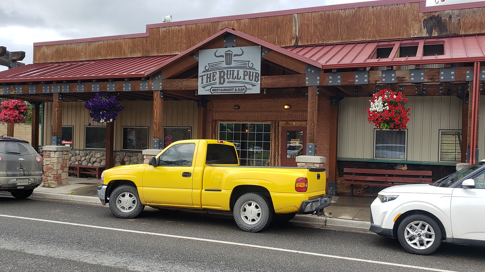 The Bull Pub in Cowley, Wyoming.