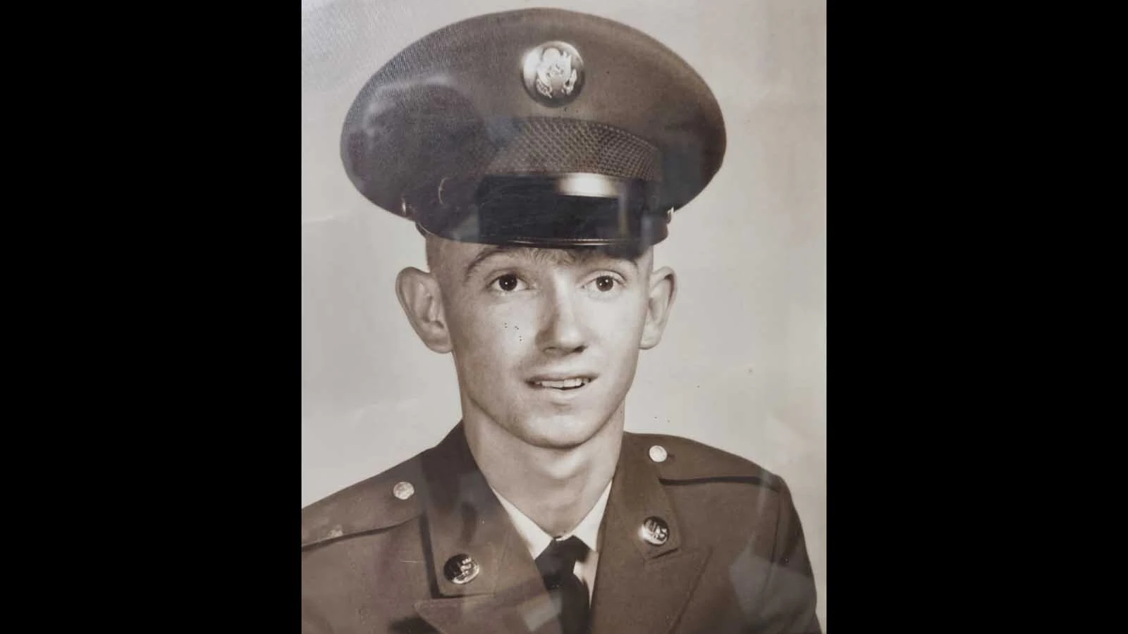 A young Bob Brotherton in May 1967 before he was sent to Vietnam. 