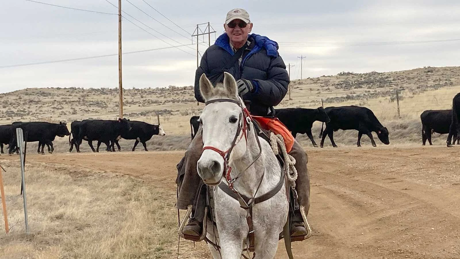 "All my life I've loved horses," said Bob Brotherton. His favorite horse, the one he still rides today, is a white mare named Chicka. 