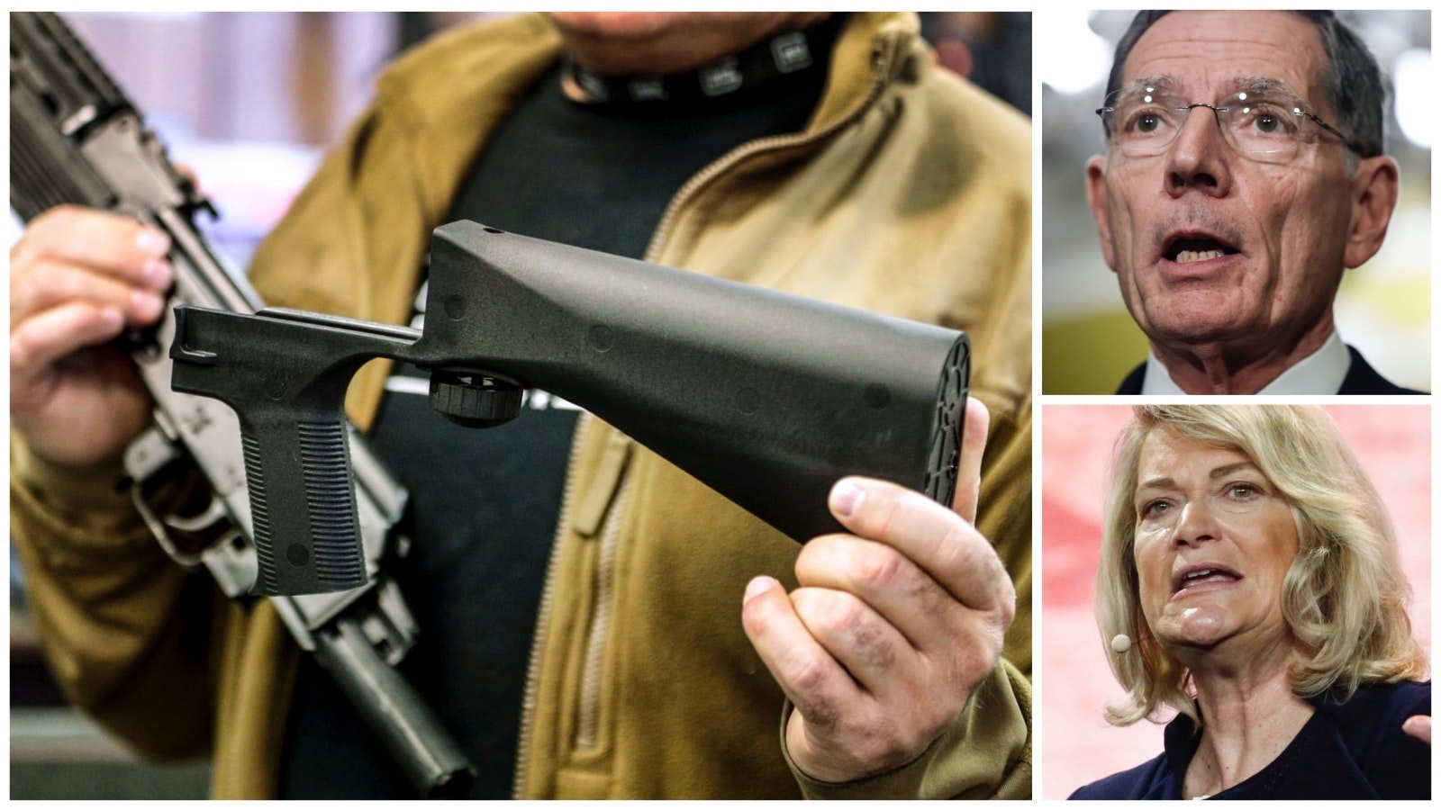 Wyoming U.S. Sens. John Barrasso and Cynthia Lummis filed a brief with the U.S. Supreme Court arguing that bump stocks don't make weapons automatic. The high court shot down the ban Friday, June 14, 2024.