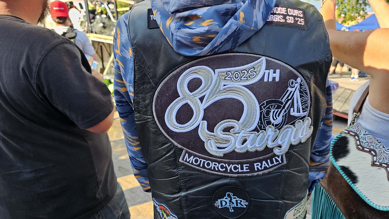 For the 85th Sturgis Motorcycle Rally, a special patch was in order for Joe Huffman of Minnesota's jacket.