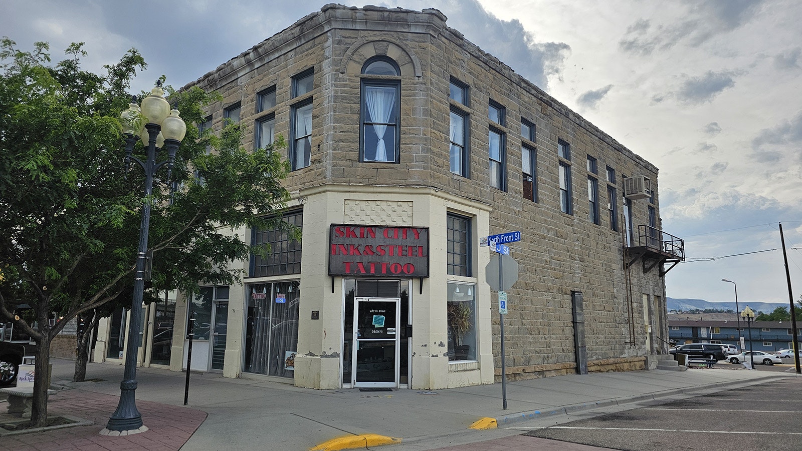 Douglas Preston, Wyoming's first criminal defense attorney, had his offices in the upstairs of this building which still stands in Rock Springs. It  used to be the Union Opera House.