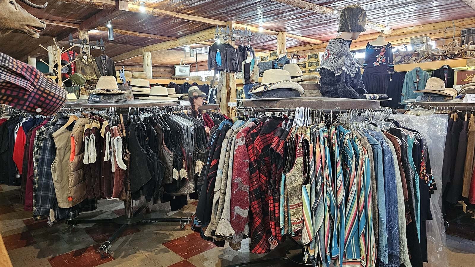 A wide array of Western wear is available at Welty's General Store.