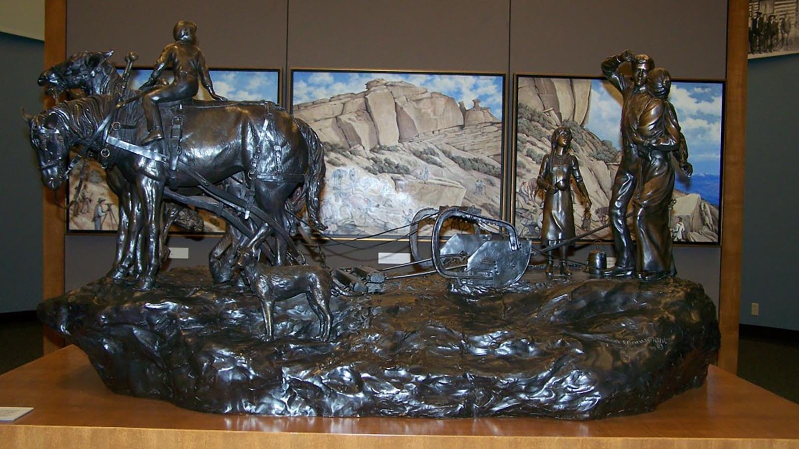 Sidon Monument in Cody, Wyoming.