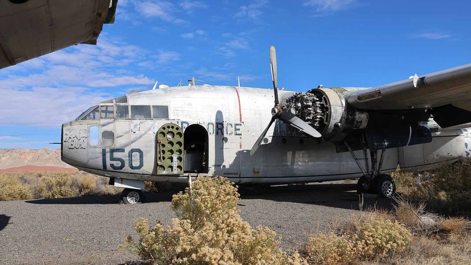 D.J. Hernandez hopes to find a new nose cover for the aircraft.