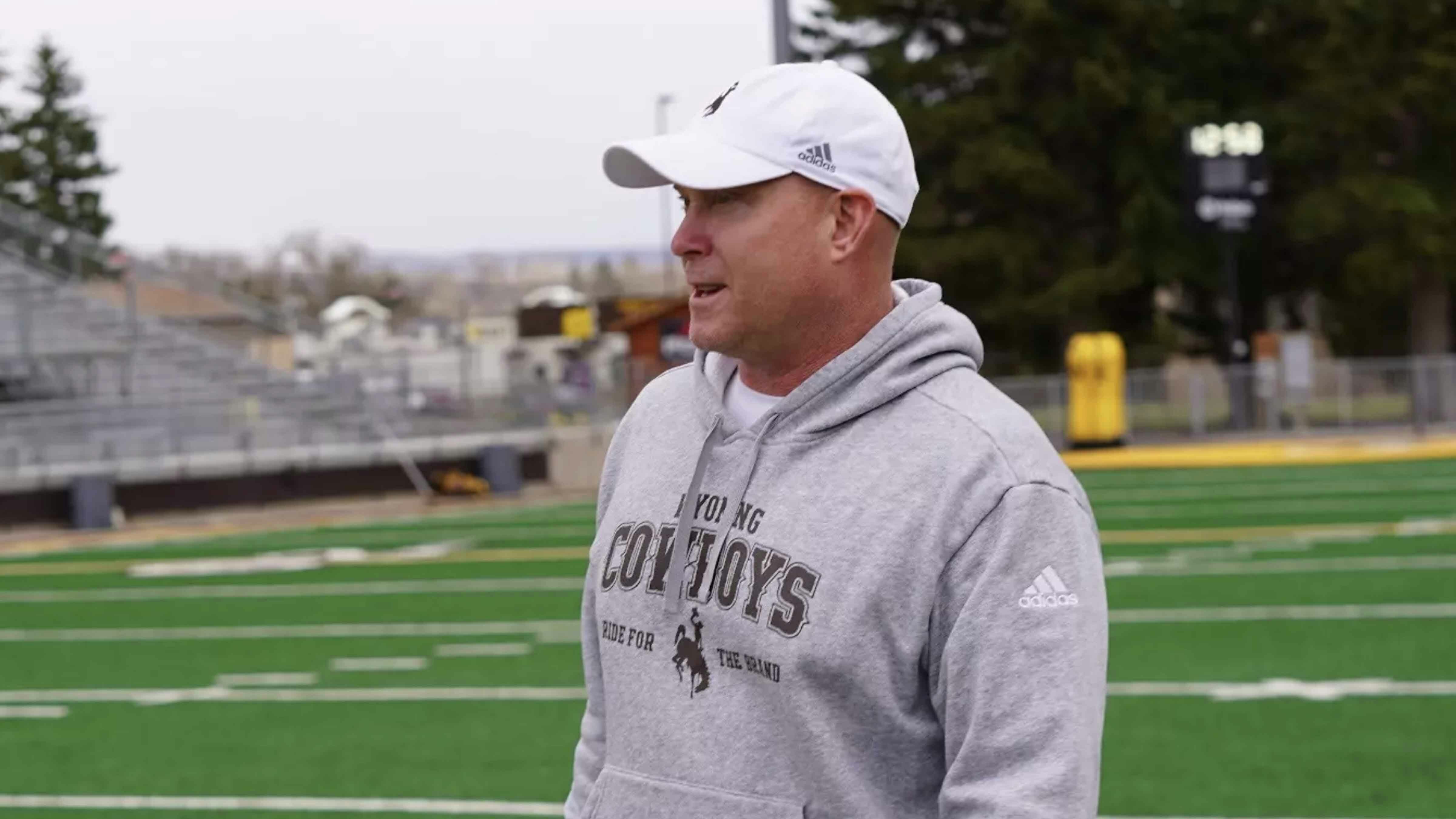 University of Wyoming head football coach Jay Sawvel said he voluntarily took a $125,000 pay cut and redirected the money to help fund help fund player compensation through its NIL program. “I love this place. I love Wyoming. I want to see us succeed,” Sawvel said.