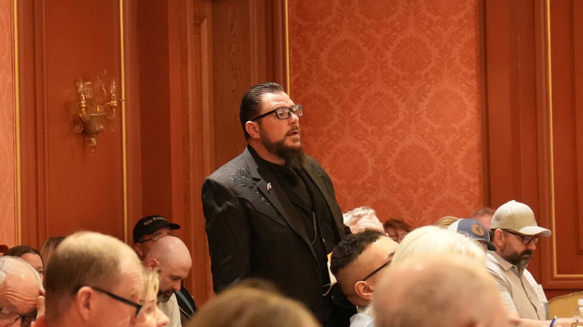 Armed with CheckGate accountability resolutions, Carbon County Vice Chair Joey Correnti attempted to present them to the body but was ruled ineligible to speak by the chair.