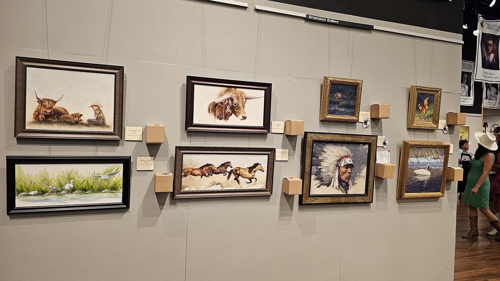 Portraits inspired by authentic Western life are part of what makes CFD's Western Art Show magical.