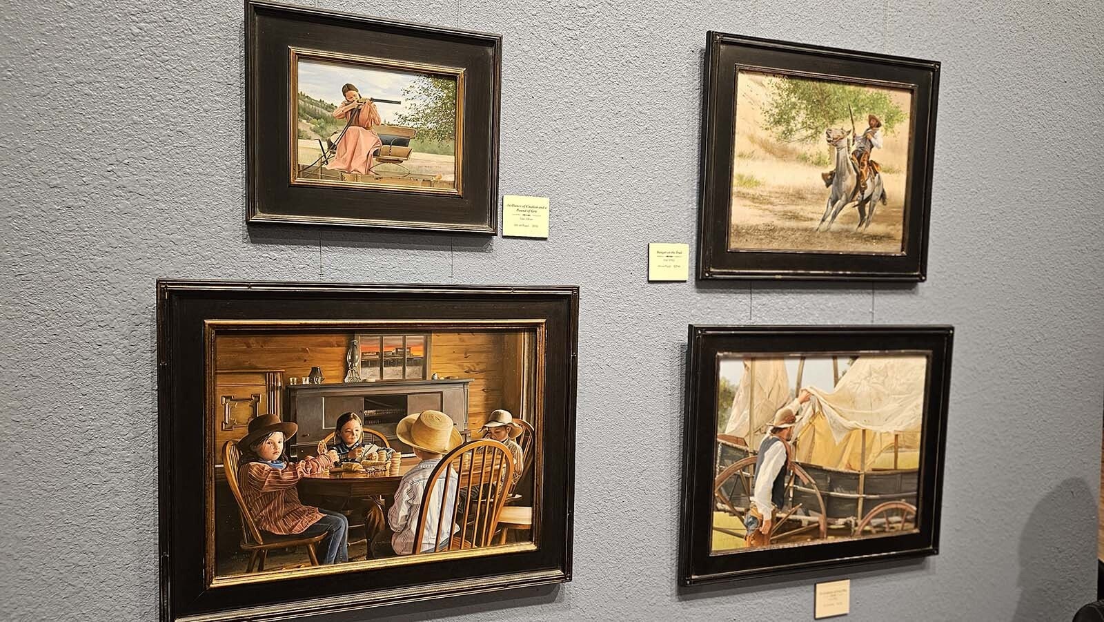 Portraits inspired by authentic Western life are part of what makes CFD's Western Art Show magical.