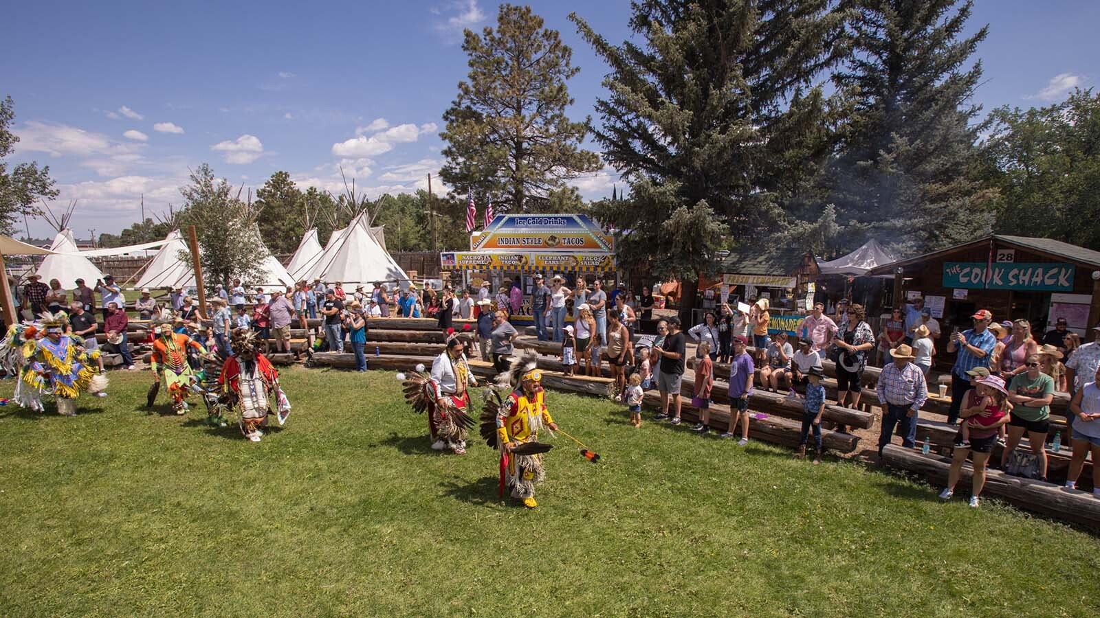 As states gear up for America’s 250th birthday, Wyoming is planning a huge statewide Westen blowout. Old West icons, outlaws, historic trails, and a slate of uniquely Wyoming events will call to tourists seeking Western adventures. Here, the state's Native American roots are celebrated during Cheyenne Frontier Days.