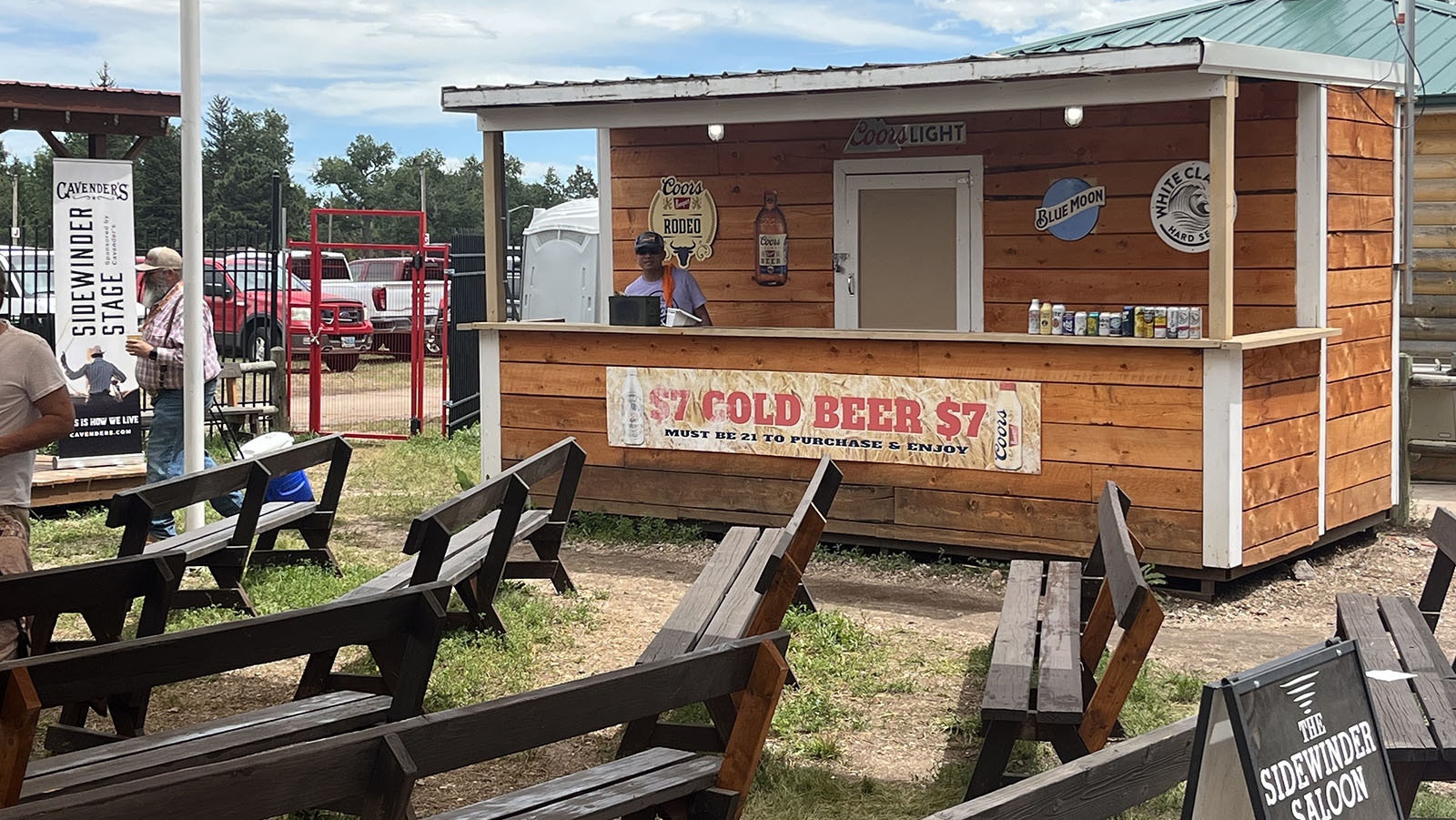 At $7 a cup, beer is one of the more inexpensive food items at Cheyenne Frontier Days.
