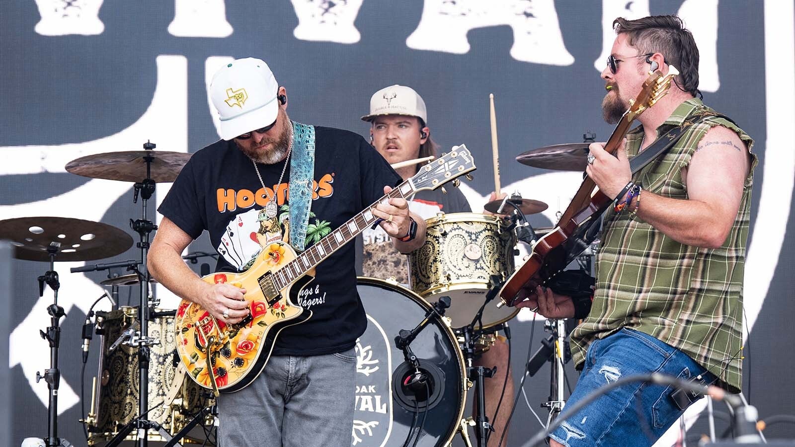 Treaty Oak Revival performs with Jessie Murph on July 17, 2026, at Cheyenne Frontier Days.