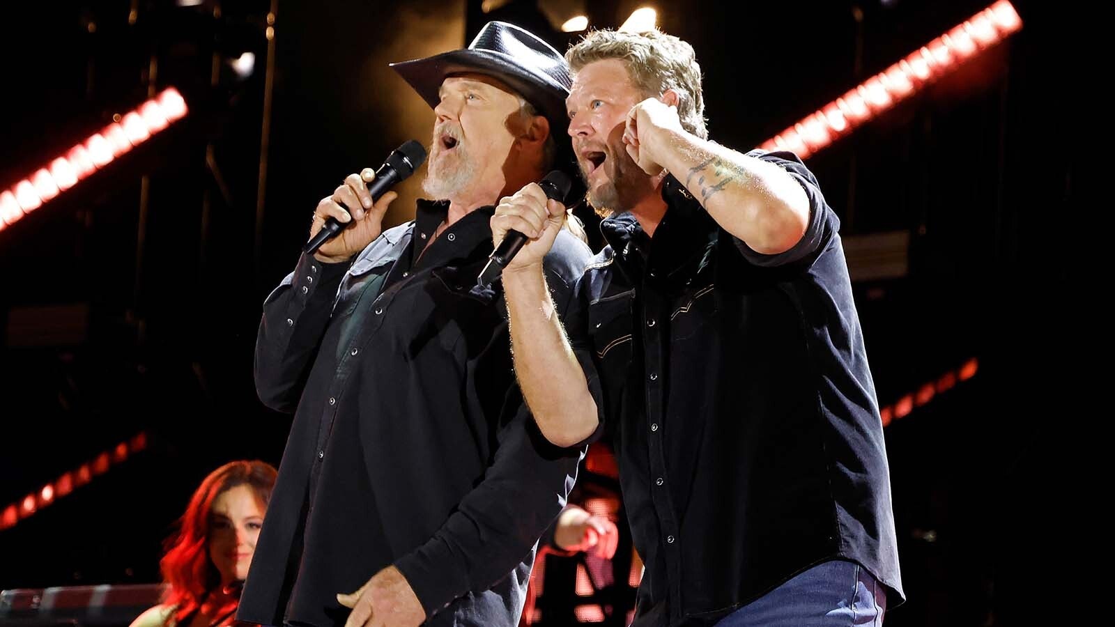 Trace Adkins and Blake Shelton both perform at the 2026 Cheyenne Frontier Days.