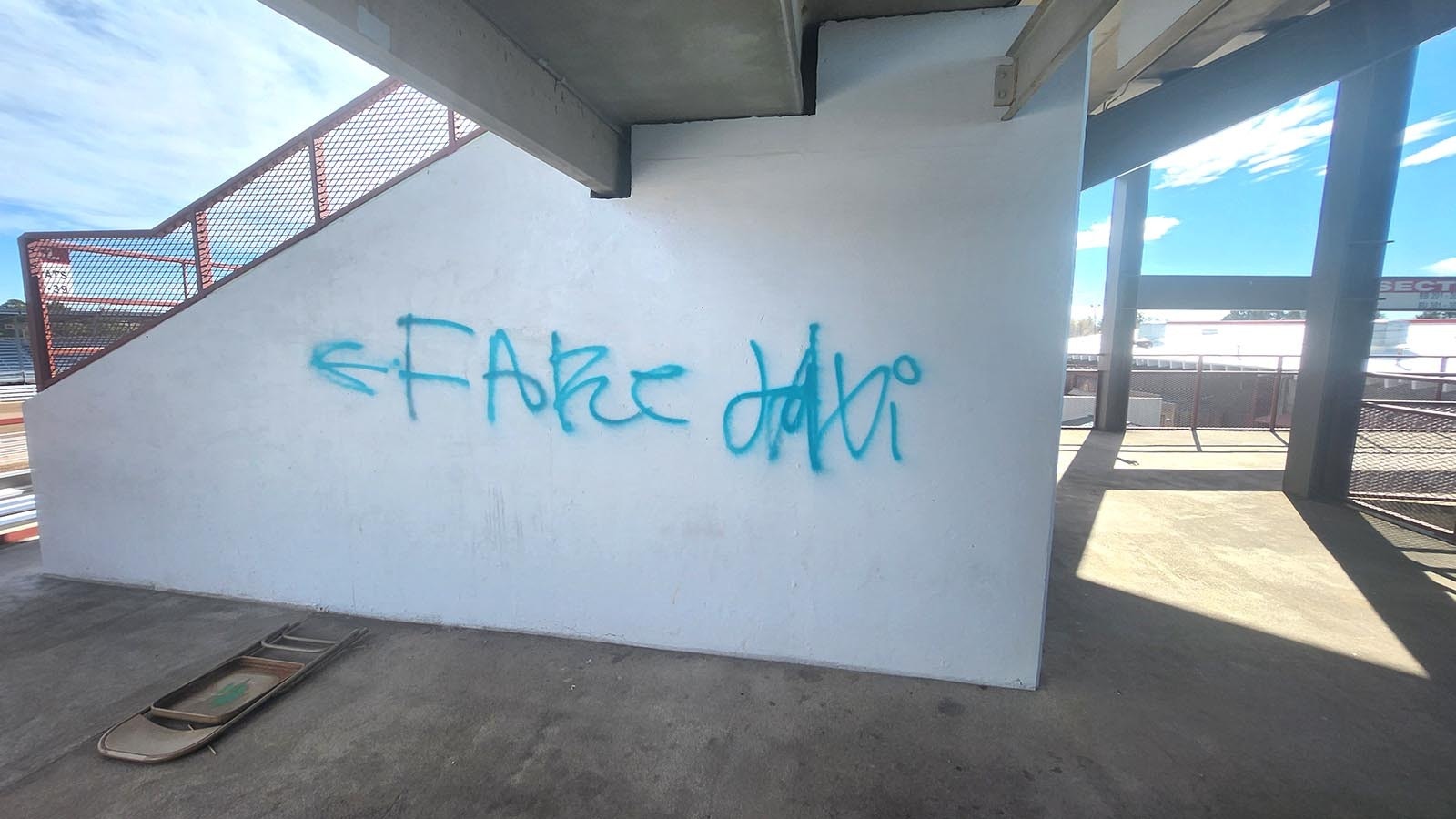 A rash of graffiti and vandalism on the Cheyenne Frontier Days grounds has prompted the organization to ban the public from the area except during regular events.