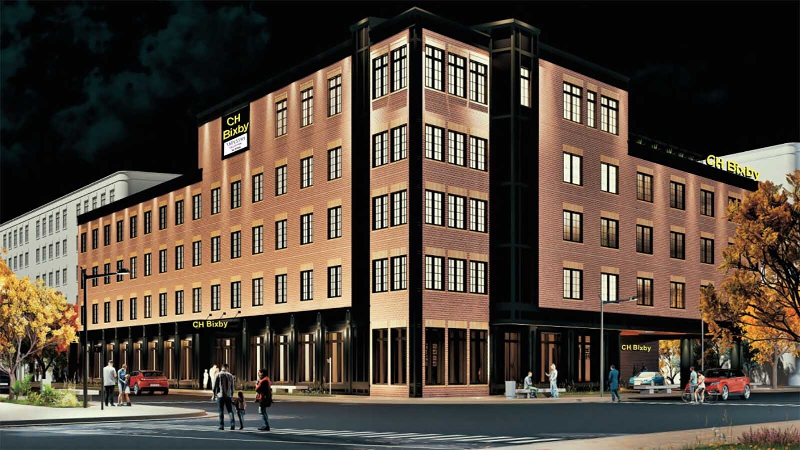 Casper’s Old Yellowstone District used to be the life of the party in the 1950s, but its heyday is long past. Another may be on the horizon as the area is revitalized, with a grand hotel planned for the distressed district. Here's an illustration of the C.H. Bixby Hotel in the spot.