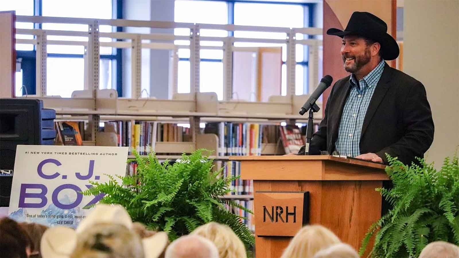 Bestselling author C.J. Box is famous for putting names of real Wyoming people in his novels, and they usually end up dead, a serial killer — or both. Some, like meteorologist Don Day, play themselves in Box’s books, and even manage to stay alive.