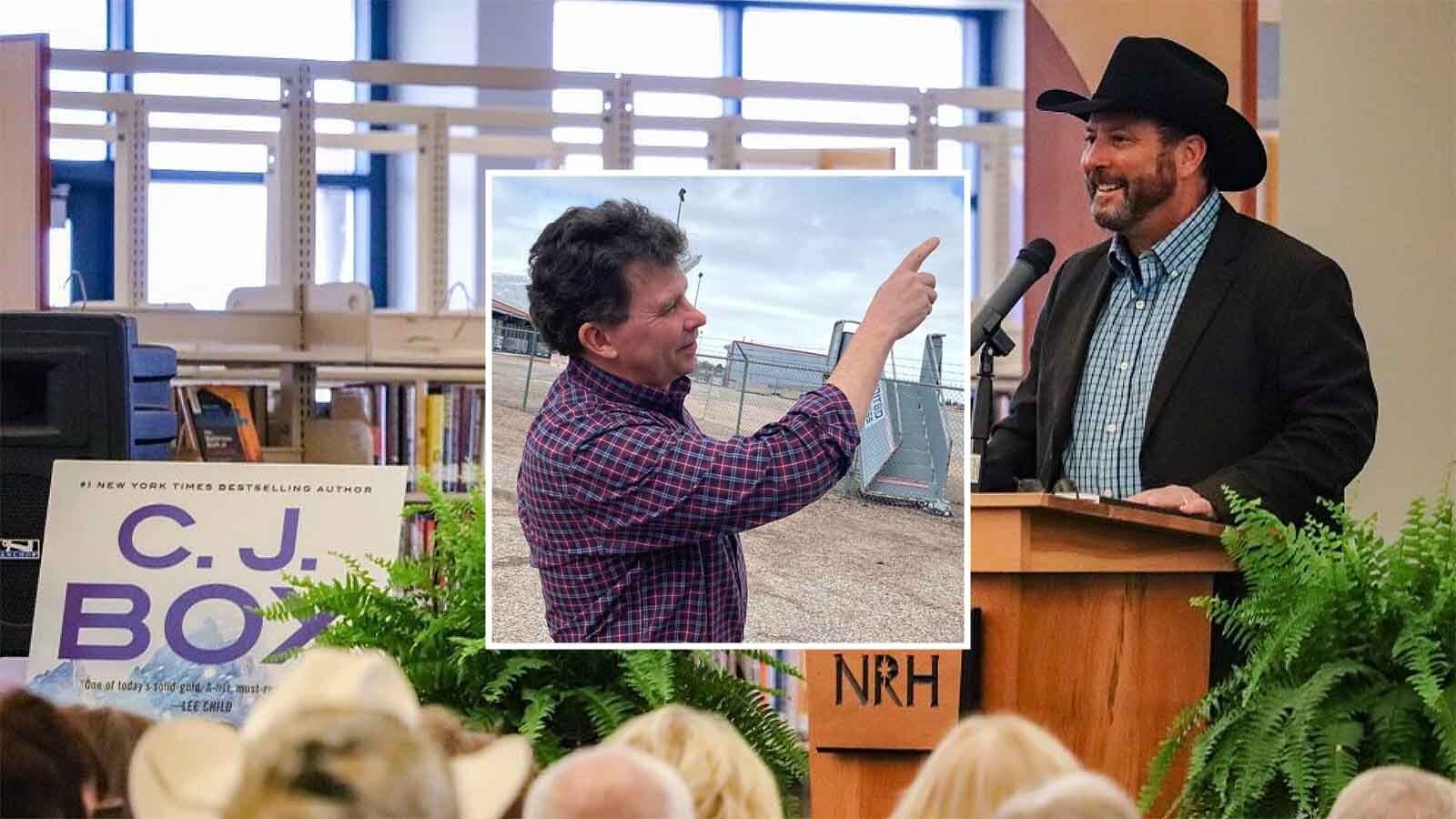Bestselling author C.J. Box is famous for putting names of real Wyoming people in his novels, and they usually end up dead, a serial killer — or both. Some, like meteorologist Don Day, play themselves in Box’s books, and even manage to stay alive.