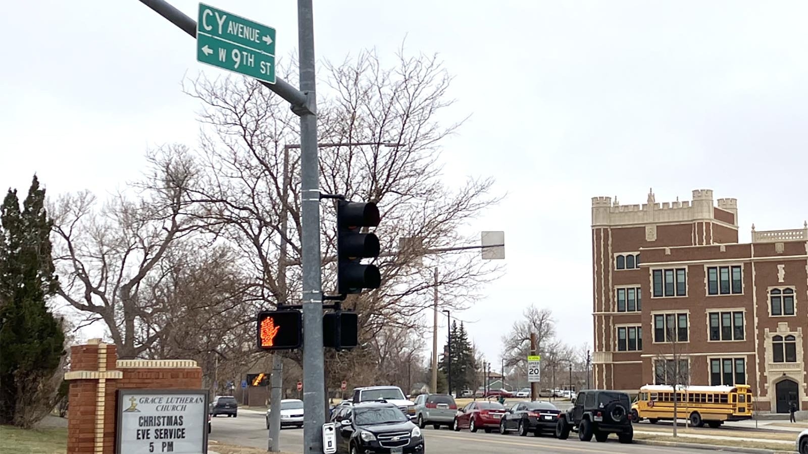 CY Avenue in Casper begins at the intersection of 9th and Ash streets.