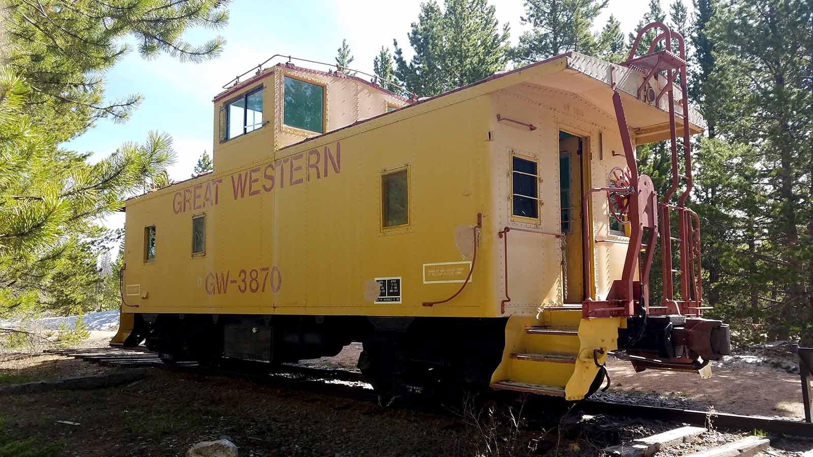 This old caboose was a beloved landmark and poplar meeting spot at the Lake Owen trailhead in the Snowy Range Mountains. It was gutted during the Mullen Fire in 2020, and finally demolished last week.