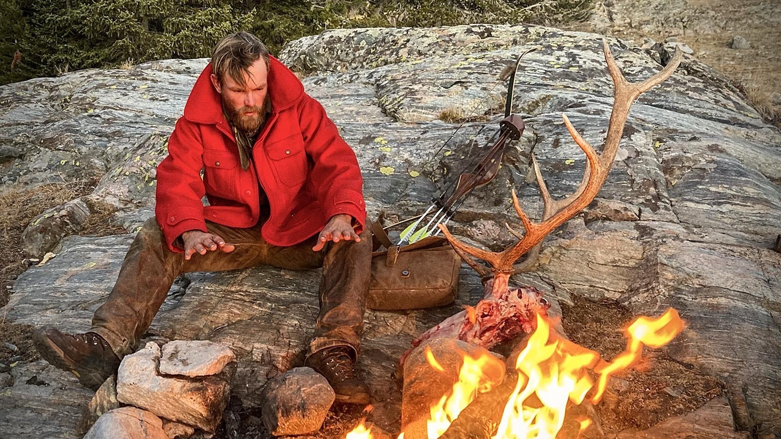 Hunter Cade Cole took things to the extreme on an elk hunt in the mountains near Dubois. He didn’t pack any food or water, and lived off the land.