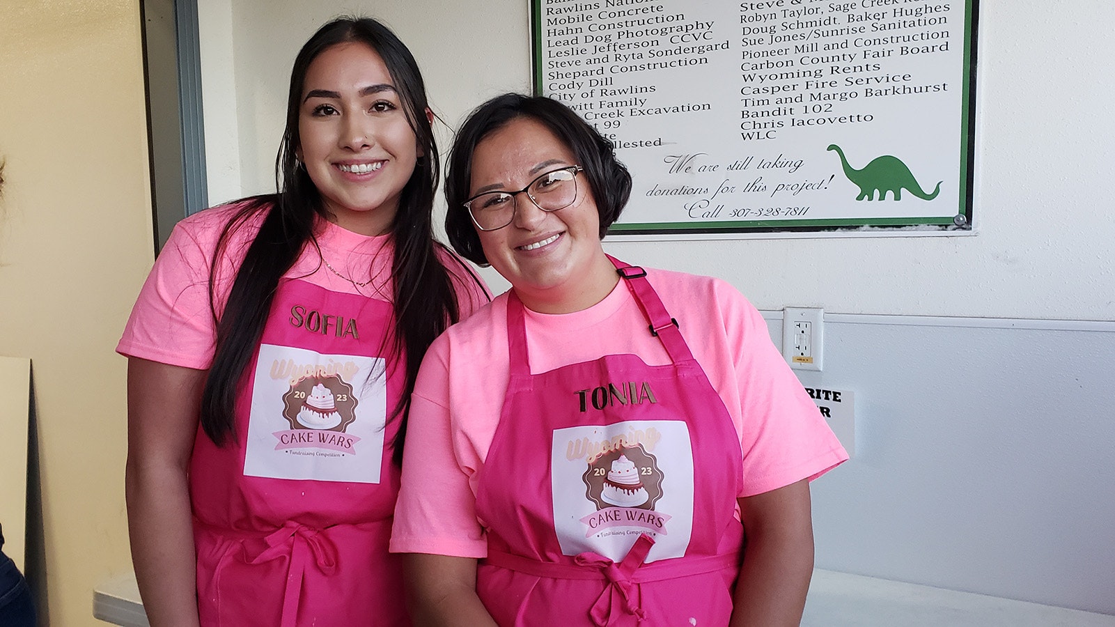 Sofia and Tonia Sotomayor were voted the favorite bakers during the debut of Wyoming Cake Wars.