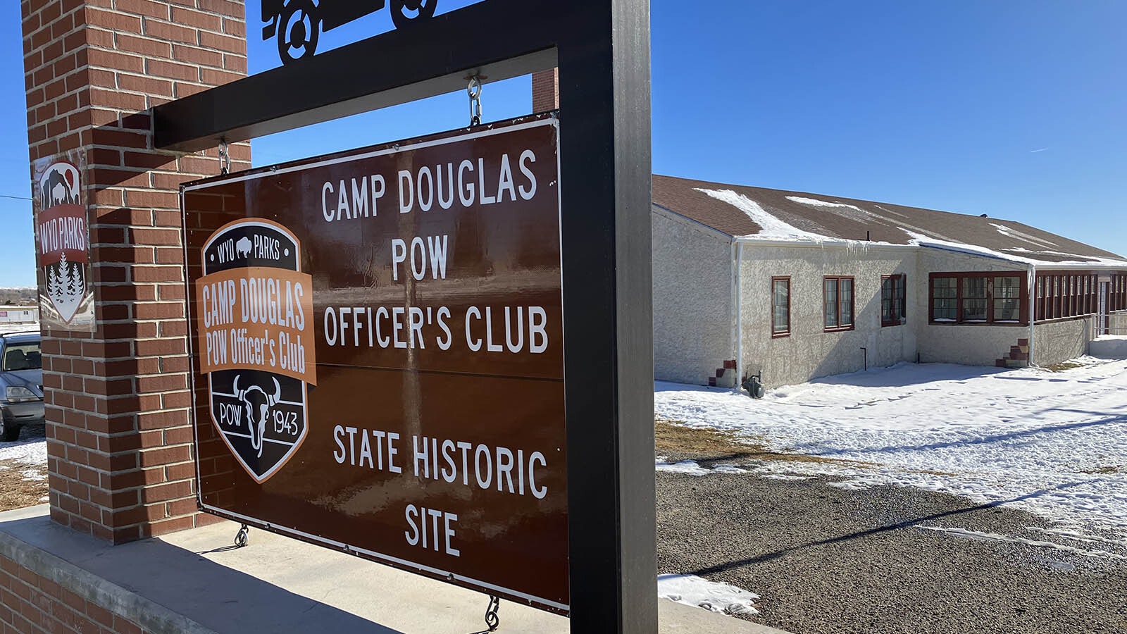 The former camp location is an official state-designated historic site.