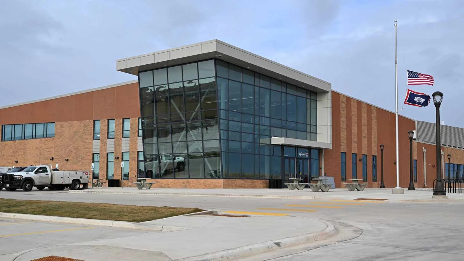 The Campbell County Aquatic Center opened in December, built with $38.5 million from mill levy money collected by the local recreation district.