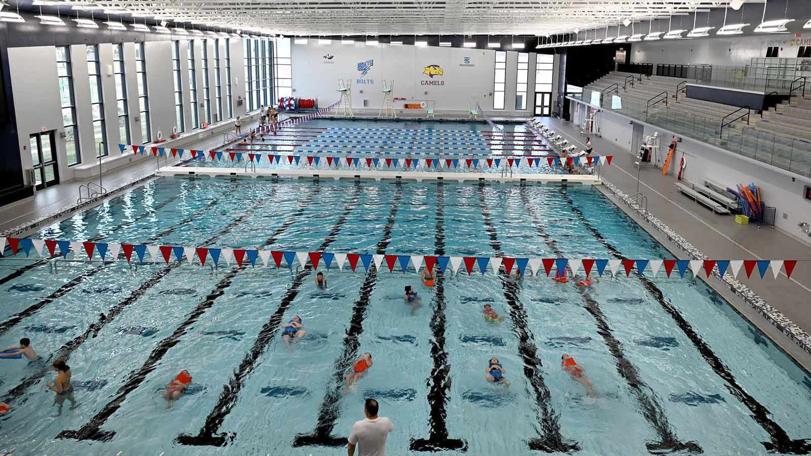 The Campbell County Aquatic Center opened in December, built with $38.5 million from mill levy money collected by the local recreation district.