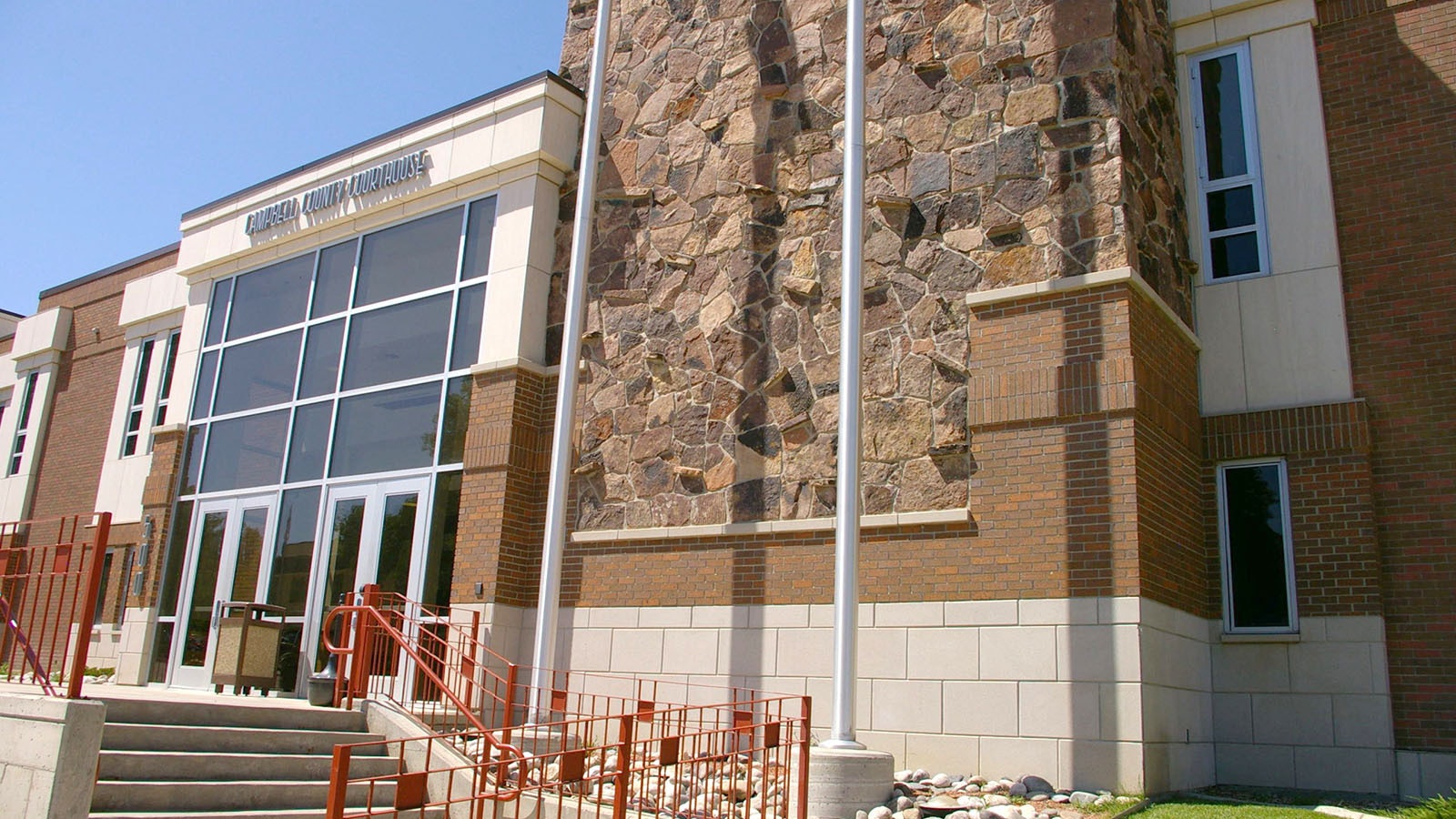 Campbell County Courthouse in Gillette, Wyoming.