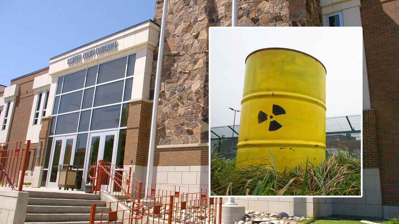 Campbell County Courthouse nuclear waste 2 9 16 25