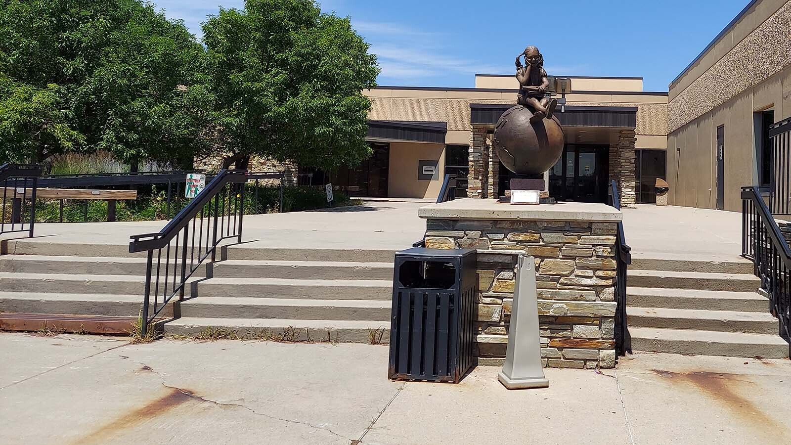 The main branch of the Campbell County Public Library in Gillette.