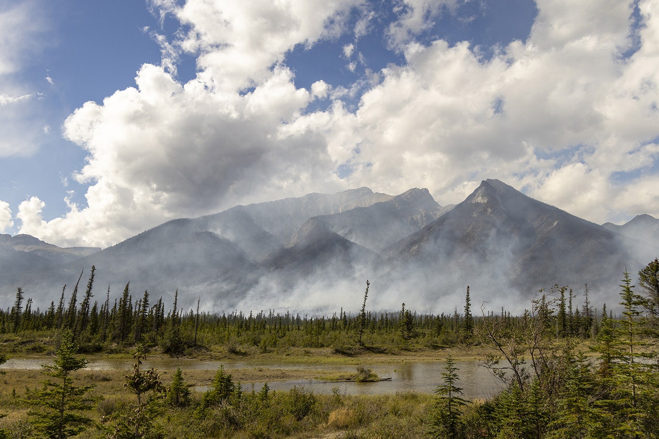 Wildfires in western Canada have been throwing huge amounts of smoke that are creating hazy conditions all across the Rocky Mountain region, including Wyoming.