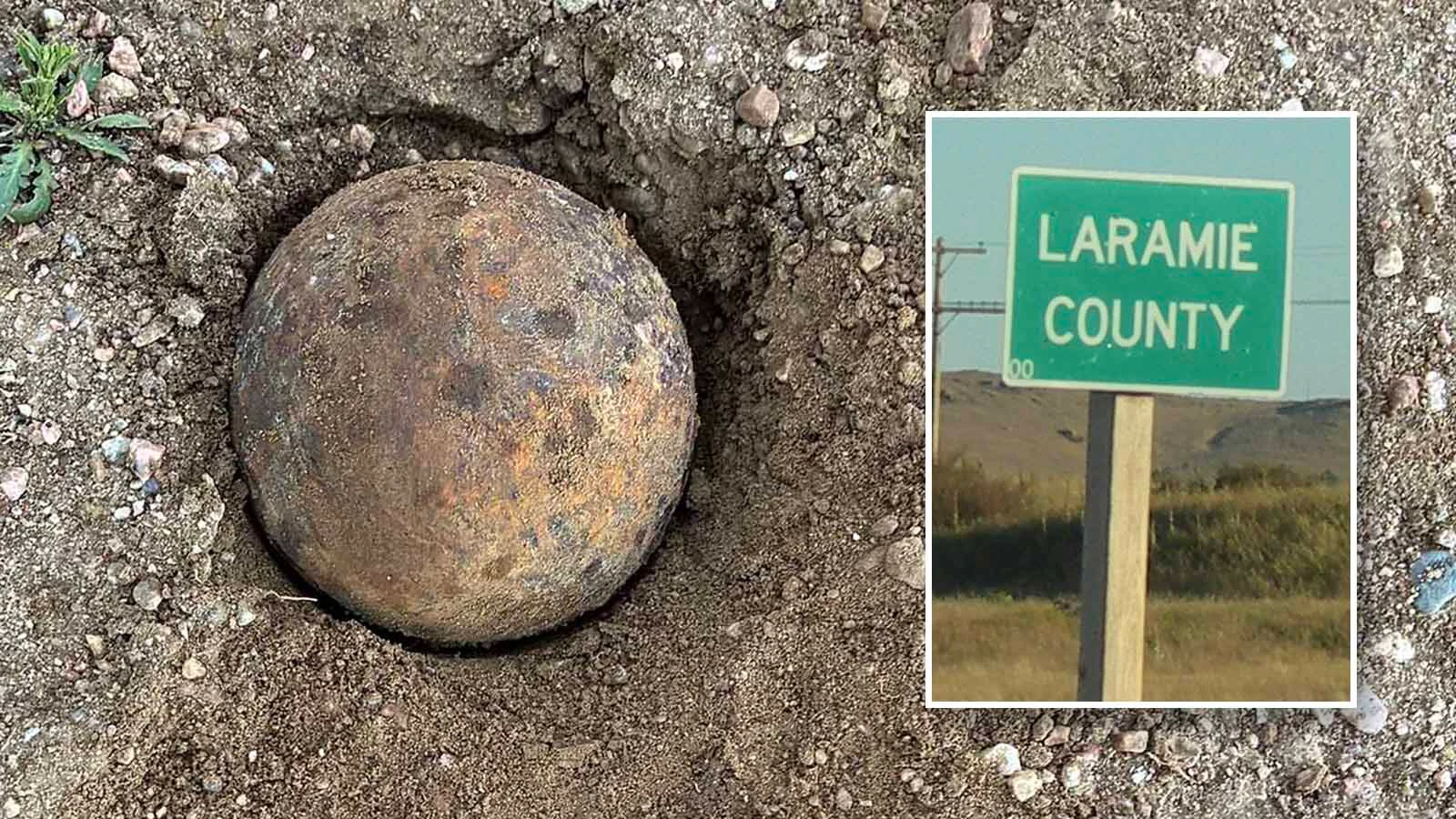 A family in Laramie County was trying to fix their well when a cannonball was unearthed on their land. “I didn't know what it was, but it looked like it could have been an ordinance,” said a family member.