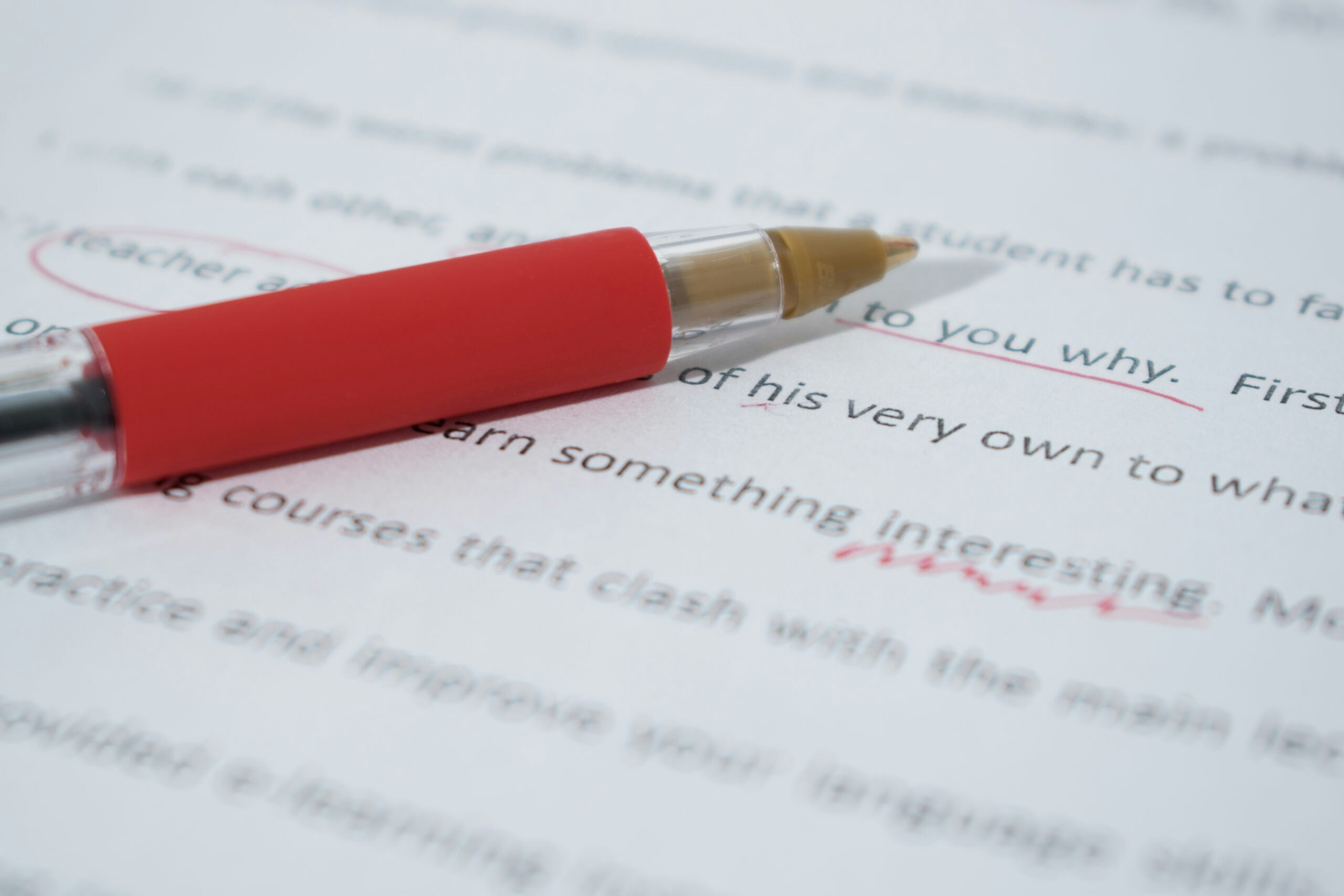 Canva Red Pen on English Grammar Text scaled