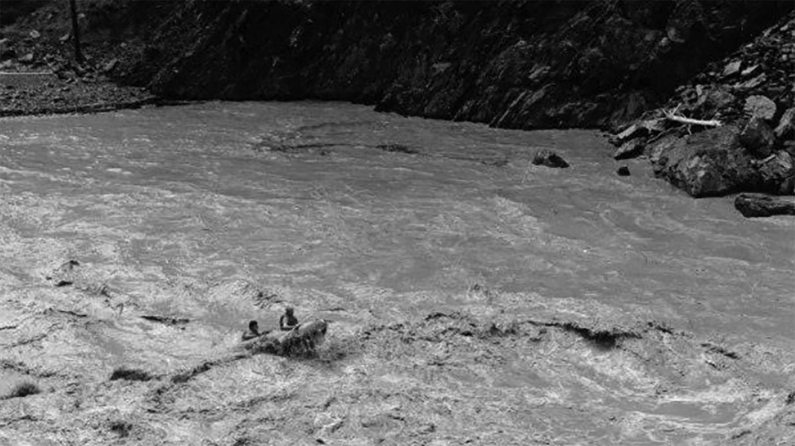 The Pink Canyon claimed many boats during the annual races through the Wind River Canyon.