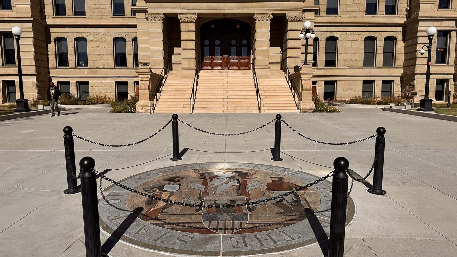The FBI is now involved in an investigation stemming from a suspected bomb found Tuesday outside the Wyoming Capitol Building. The federal agency has the "safe parts" of the device, which was left on the Great Seal in front of the Capitol.