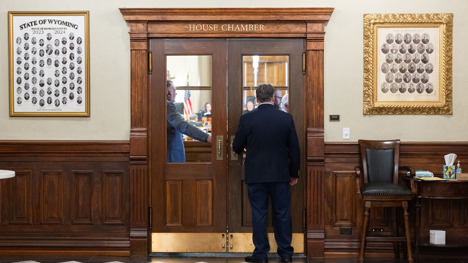 If passed, a new rule would bar press from the hallways around the Senate and House floor chambers in the Wyoming Capitol during the legislative session. That would mostly impact press photographers who use the hallways for access to capture images of the meetings.