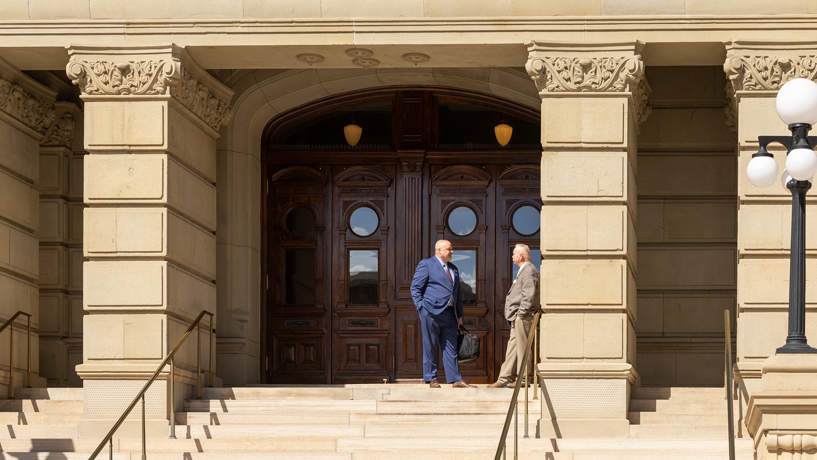 Capitol outside steps 3 3 25