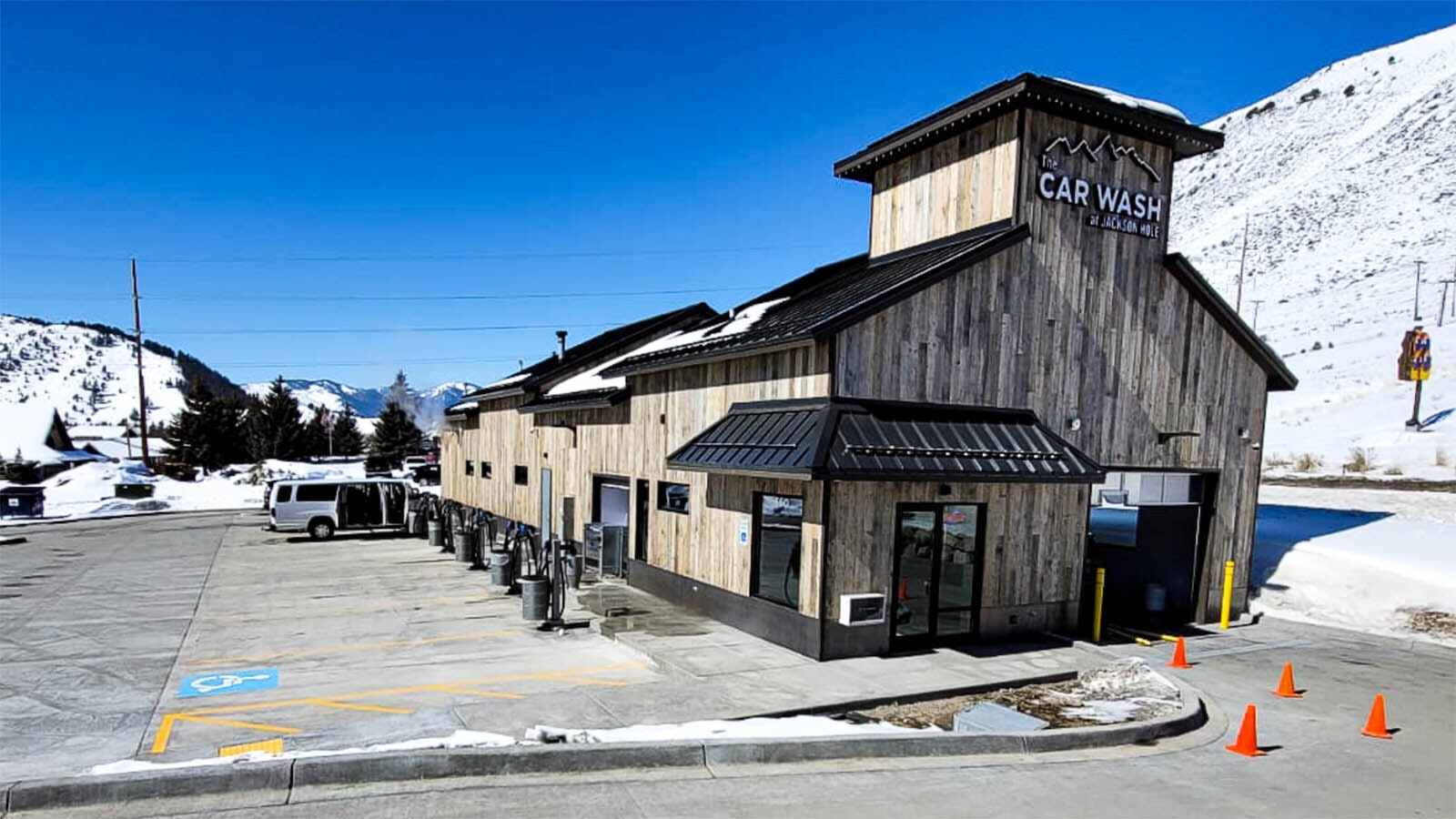 The Car Wash at Jackson Hole washes vehicles in any weather, according to its manager.