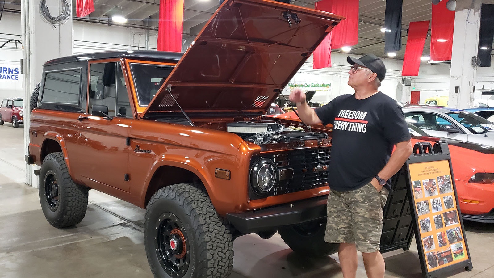 Craig Rood and his 1976 Ford Bronco.
