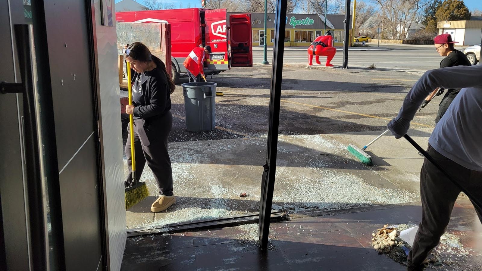 A Chevy Impala ended up inside the Ichiban Japanese Steakhouse after the driver hit the gas instead of the brakes. Owner Jerry Zhang said repairs to the Riverton Japanese steakhouse will take a lot of time and money.