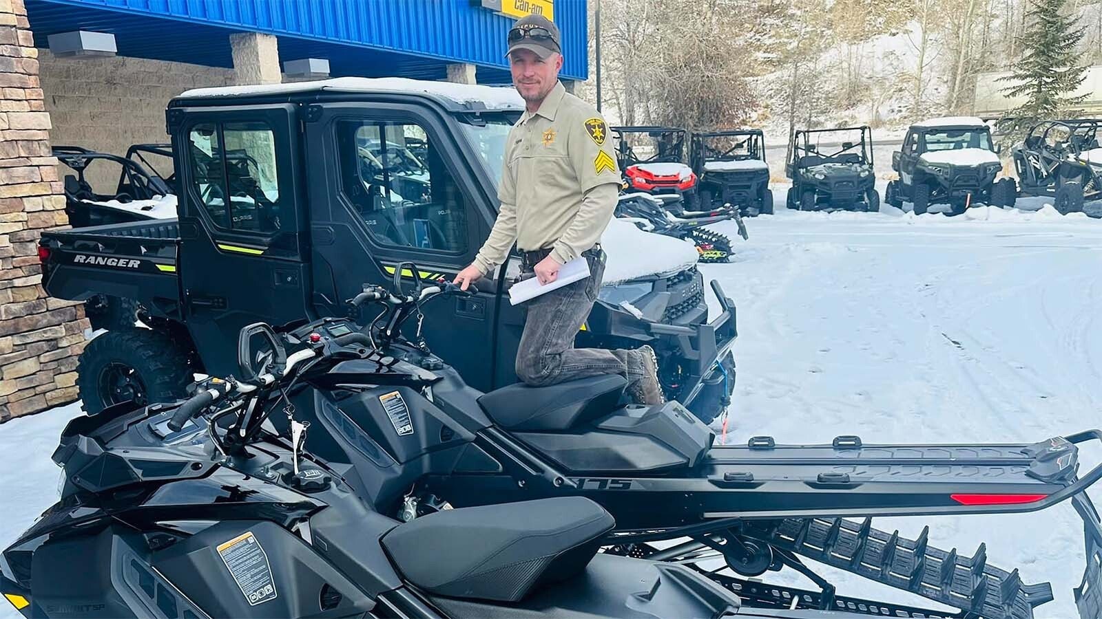 Getting around some of the most rural and rugged areas of Carbon County can require much more than regular police vehicles. In Carbon County, it can be four-wheelers, snowmobiles and even horses.