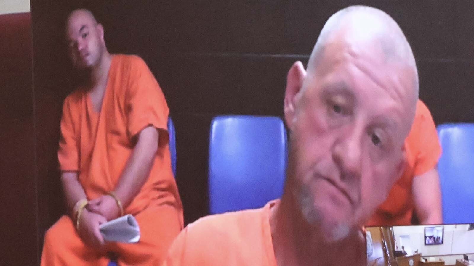A 48-year-old Casper man who vowed “revenge” on an ex-girlfriend, then shot a crossbow bolt through her window, was sentenced Wednesday to up to eight years in prison. Casey Jackson told the court he was sorry, while the prosecutor pointed out he’s a 10-time felon.