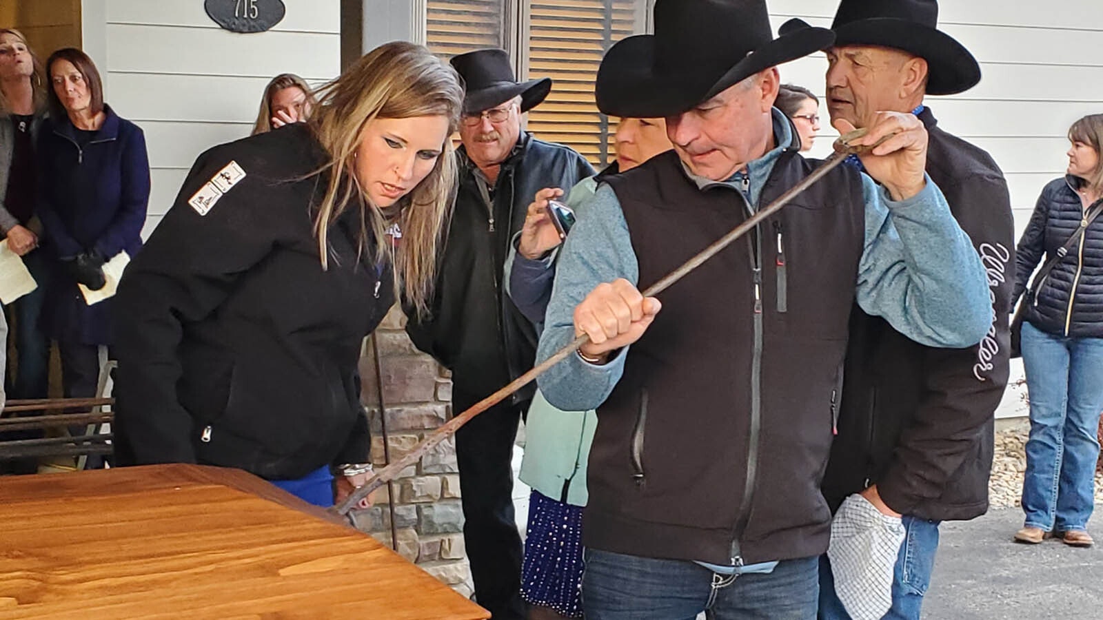 A growing trend in Western funerals is for family and loved ones to put hot cattle brands to wooden caskets. It’s the most cowboy way for ranching families and others in the West to say goodbye.