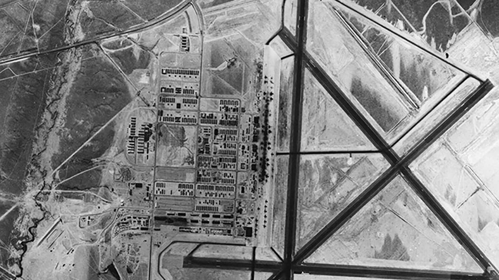 Aerial View of the air base, September 1943.